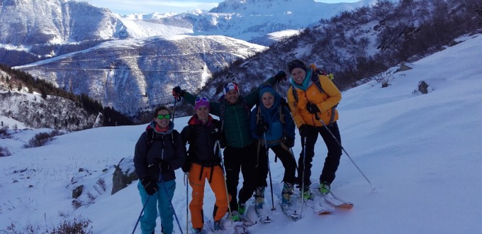 ski de randonnée dans le Massif de la Lauzière