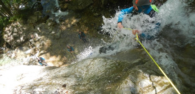 descente-canyon-vercors