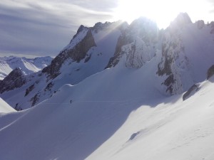 Grand Pic de La Lauzière en ski