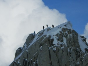Alpnisme hivernal au Gerbier dans le Vercors : traversée du Gerbier, goulotte des Marmottes, goulotte à Pépé et traversée hivernale du Cornafion