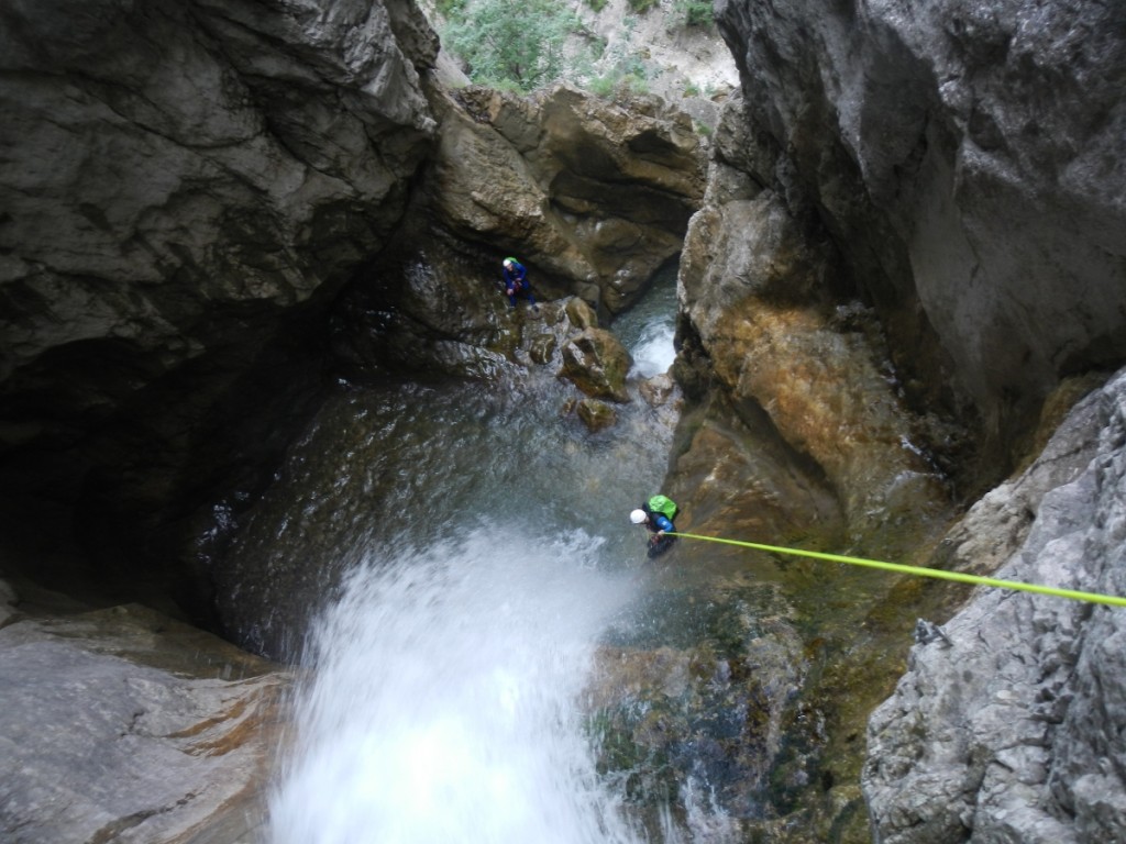 canyoning aventure proche de Grenoble : Les Ecouges Intégrales
