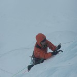 escalade de glace dans Symphonie d'Automne à l'Alpe d'Huez