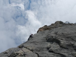 formation à l'escalde en terrain d'aventure autour de Grenoble