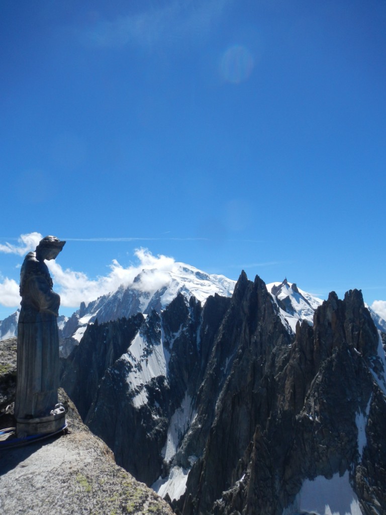 sommet du Grépon dans les Aiguilles de Chamonix